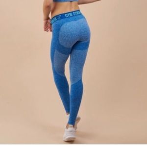 XS Gymshark Flex Leggings Blueberry Marl EUC